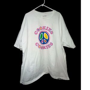 Cookies Peace Glow Tee Hidden Hype Clothing Berner Bay Area Sz 3X White Color